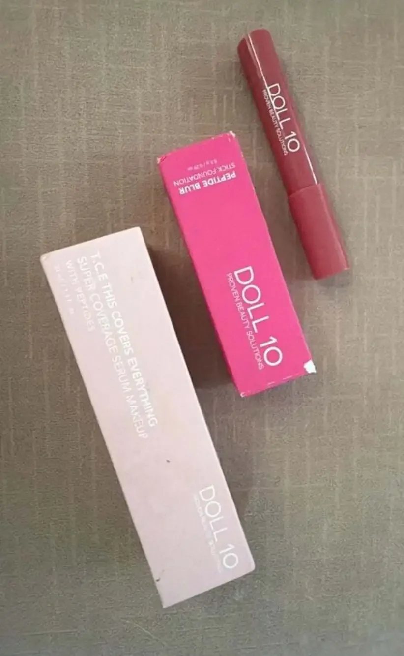 “Doll 10” Lot- Peptide makeup, all New items (see detail)